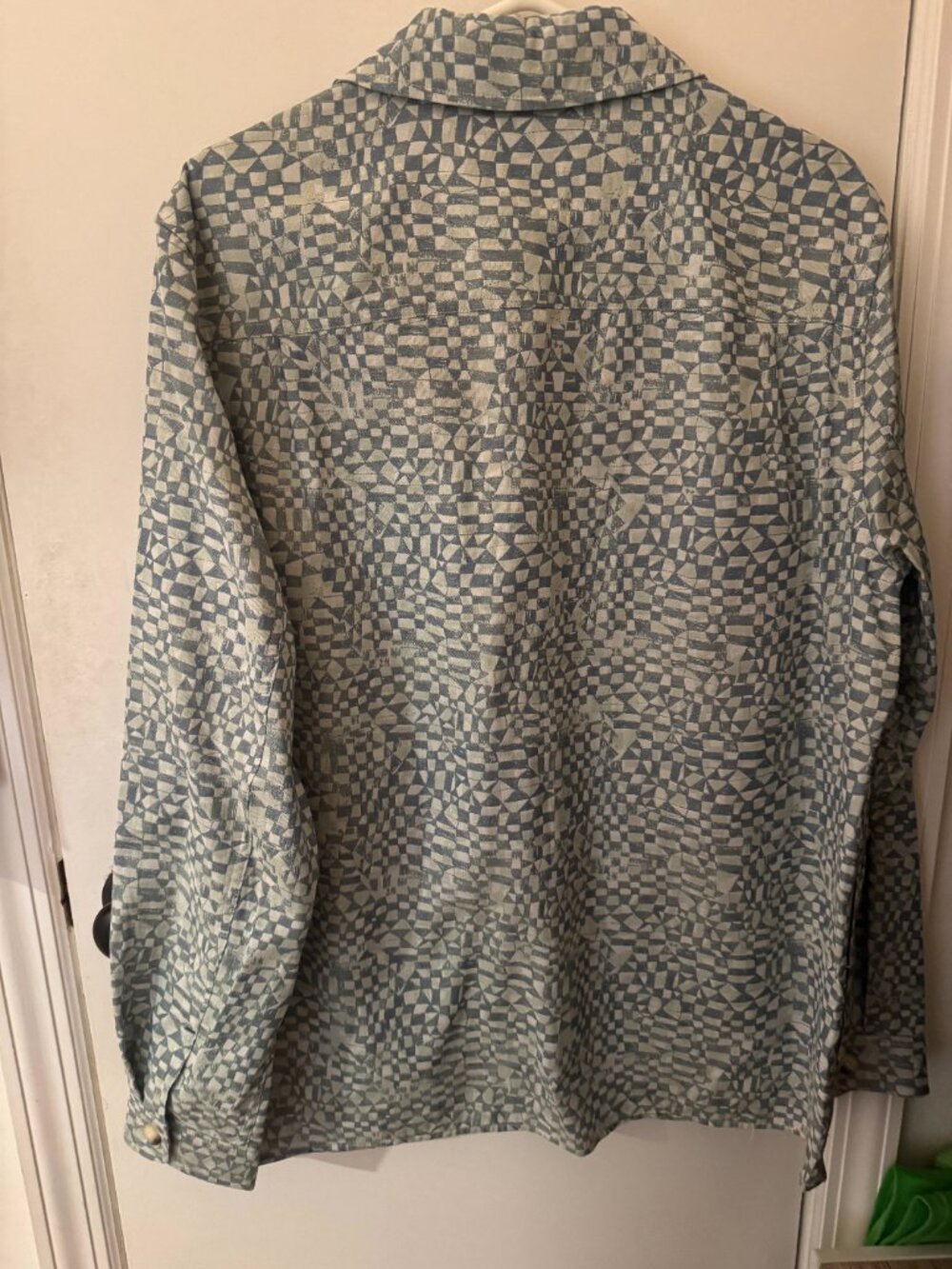Blue Scotch & Soda patterned overshirt — Size L - Picture 3 of 4